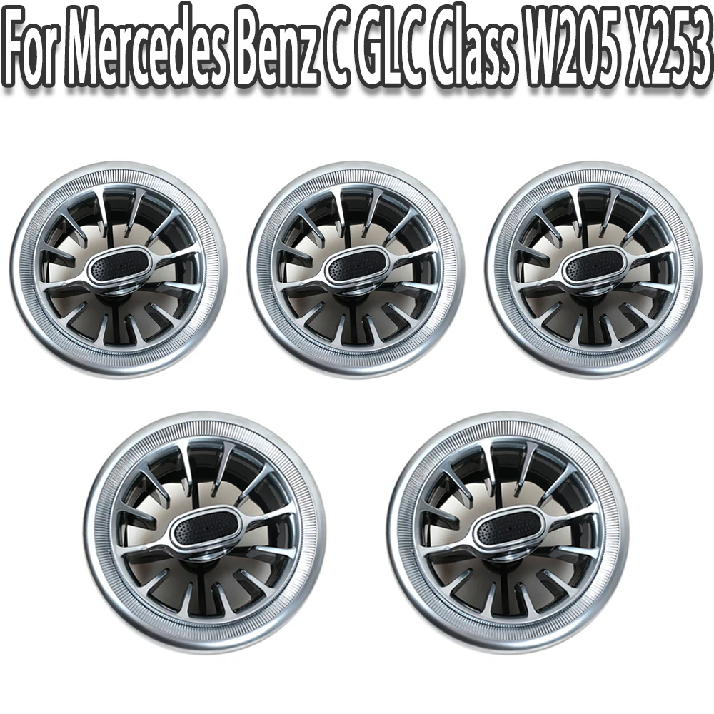 

K-Car Интерьер Передняя консоль кондиционер вентиляционное отверстие турбо Замена для Mercedes Benz C GLC Class W205 X253 2015-2019