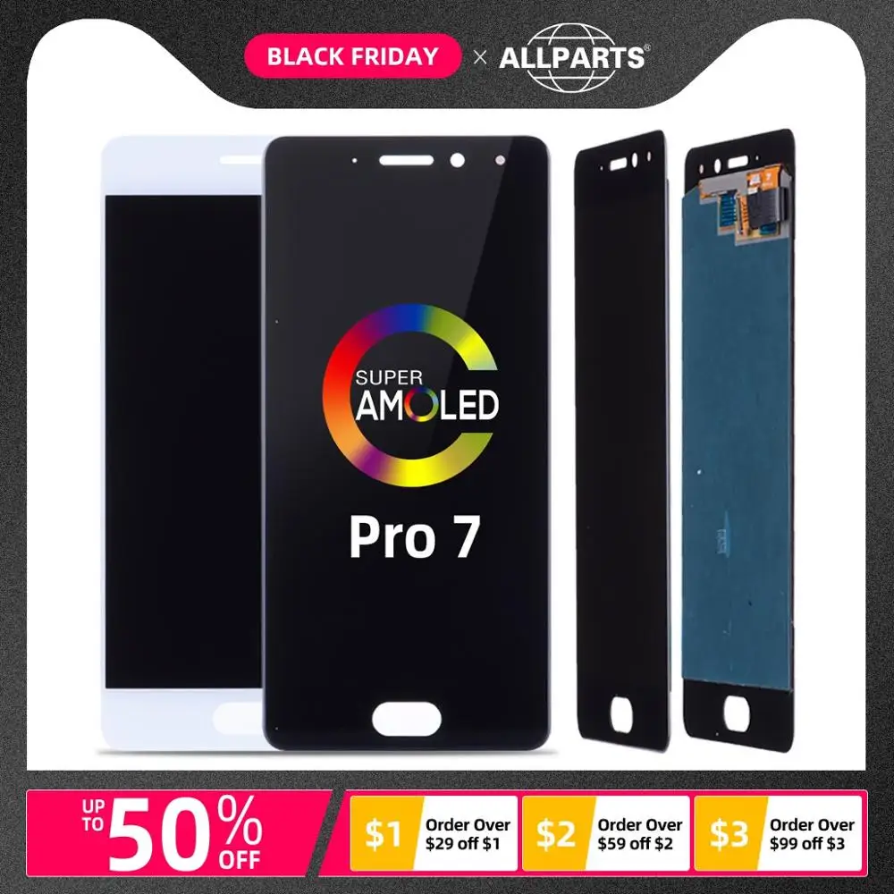 5 2 ''Супер AMOLED дисплей для MEIZU Pro 7 Дисплей сенсорный экран Pro7 lcd M792M M792H