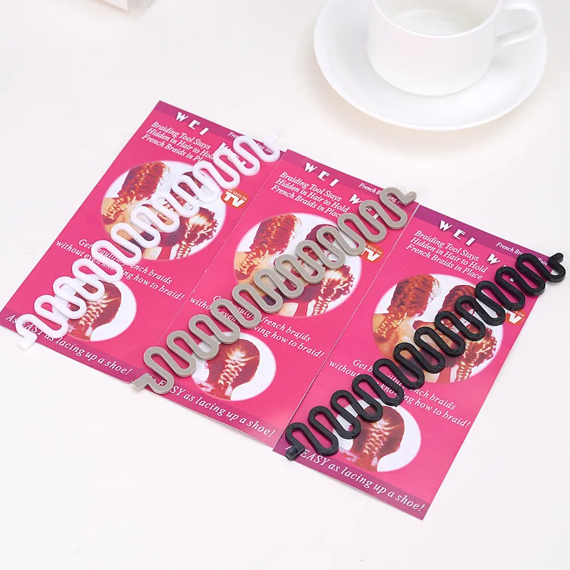 1 шт. зажим для плетения кос волос |