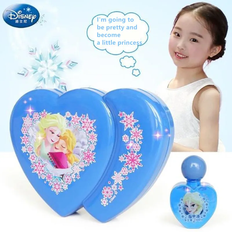 Ледяная коробка для макияжа Принцессы Диснея ледяной снег Predend Play лак ногтей