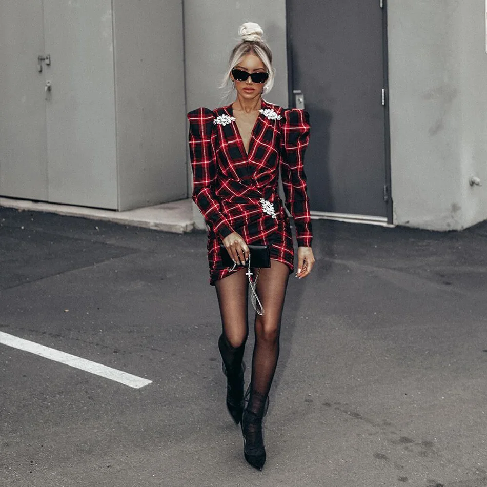 Amily.c2020 зимнее модное женское мини-платье сексуальное облегающее Клубное платье