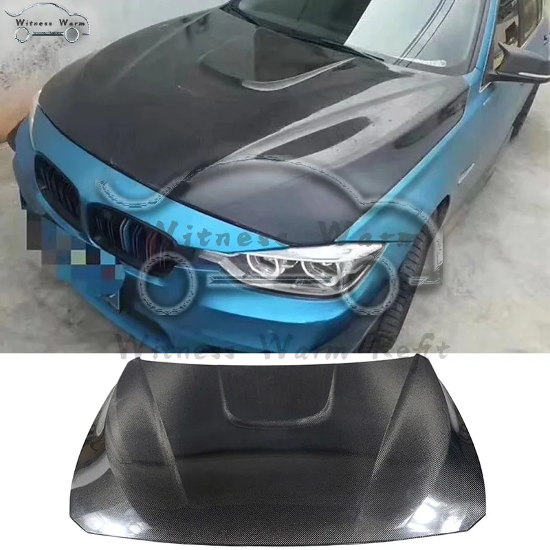 Чехол из углеродного волокна для BMW F30 F32 M4 style крышка двигателя комплект кузова