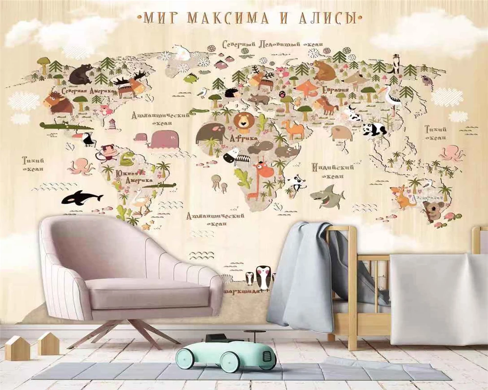 Пользовательские Современные модные декоративные картины Детская личность