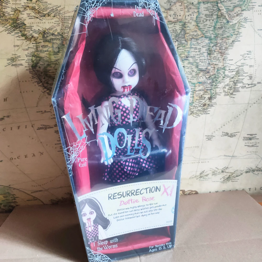 

Vogue Classic Terror Dolls Living Dead Dolls LDD Resurrection XI Dottie Rose Action Figure Model Toys Gift Collection