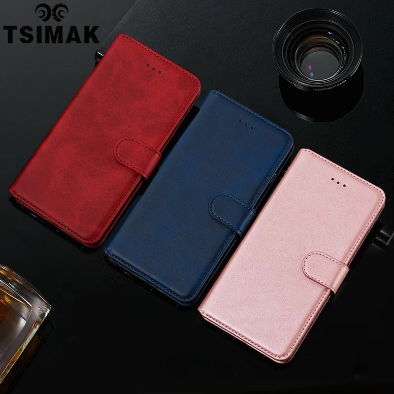 Чехол Кошелек Tsimak для OPPO Realme 6 5 3 2 Pro C1 C2 X XT K3 Reno Ace 2z 2F чехол телефона из