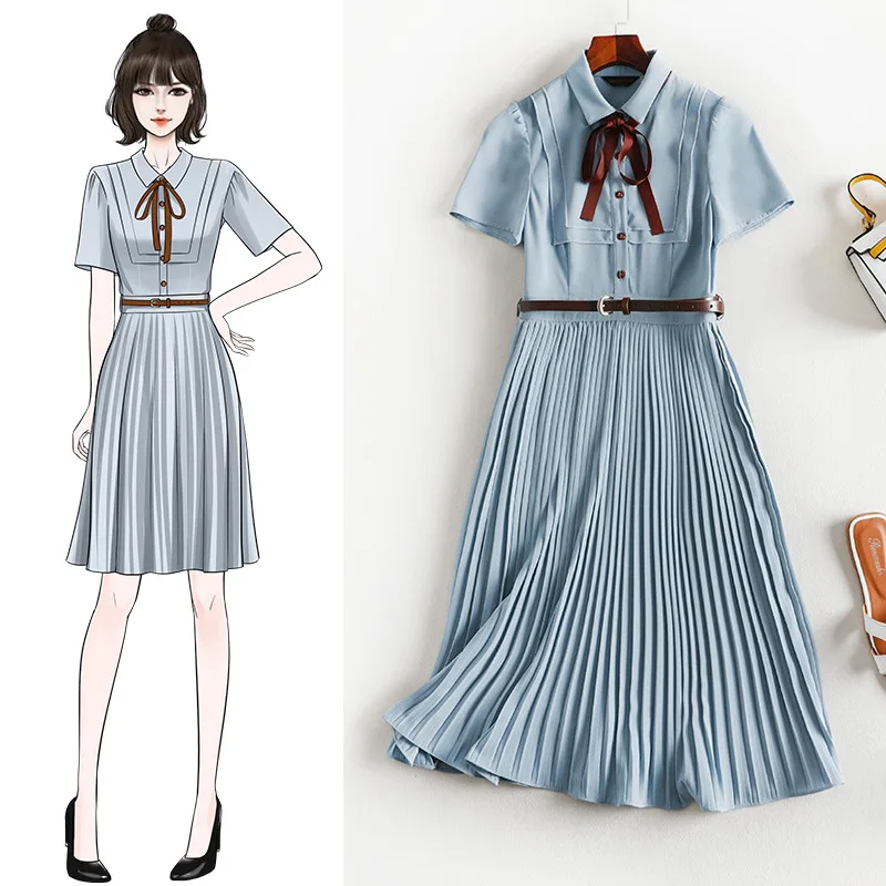 2019 Новое поступление платье больших размеров летнее милое уличная одежда для