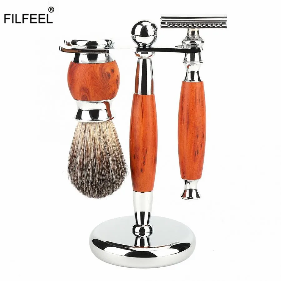 2 в 1 держатель для бритья ручной инструмент подставка набор Мужская