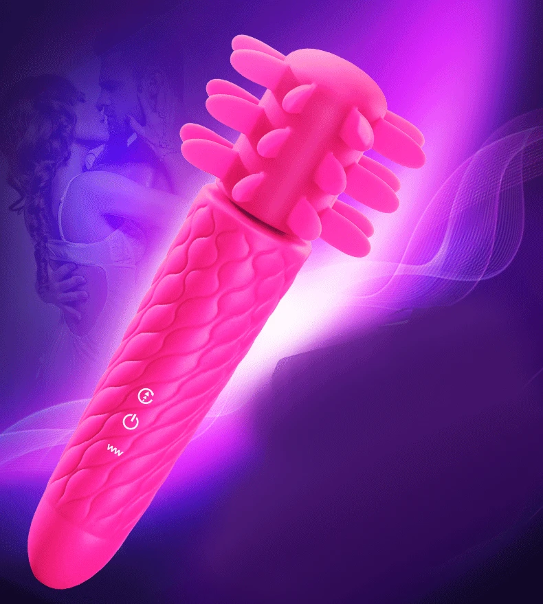 10 Скорость полости рта мини вибратор волшебная палочка массажер стимулятор