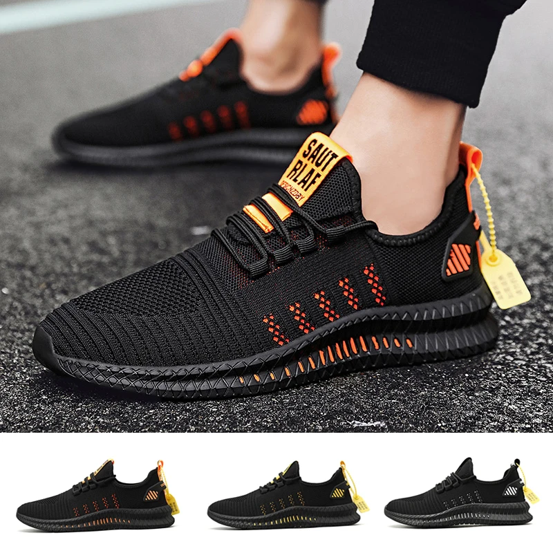 

Abhoth Running Shoes Comfortable Light Casual Men's Sneaker Breathable Non-slip Wear-resistant Outdoor Walking Men Sport Shoes