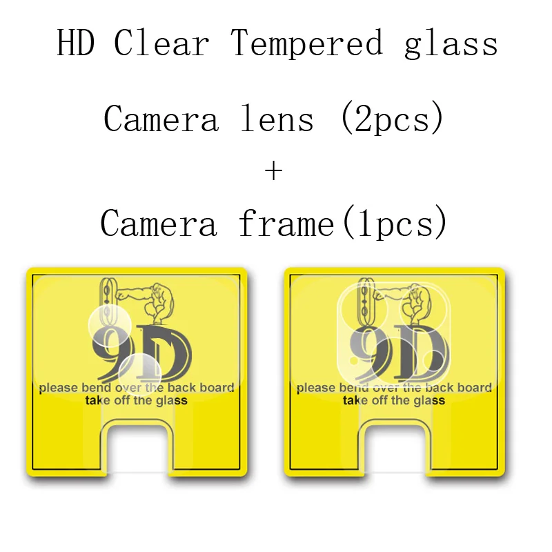 Frame and Lens Рамка для камеры объектив прозрачное закаленное стекло для iPhone 11 Pro Max задняя пленка для камеры на мобильном телефоне 9H защитная - Цвет: Frame and Lens