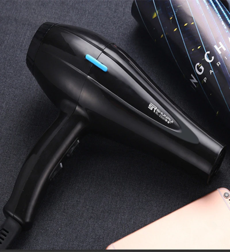 

220V Hair Dryer Blow Air with Concentrator Nozzles Diffuser Comb Brush Salon Household Hairdryer Blower Hair Styling Tool D35