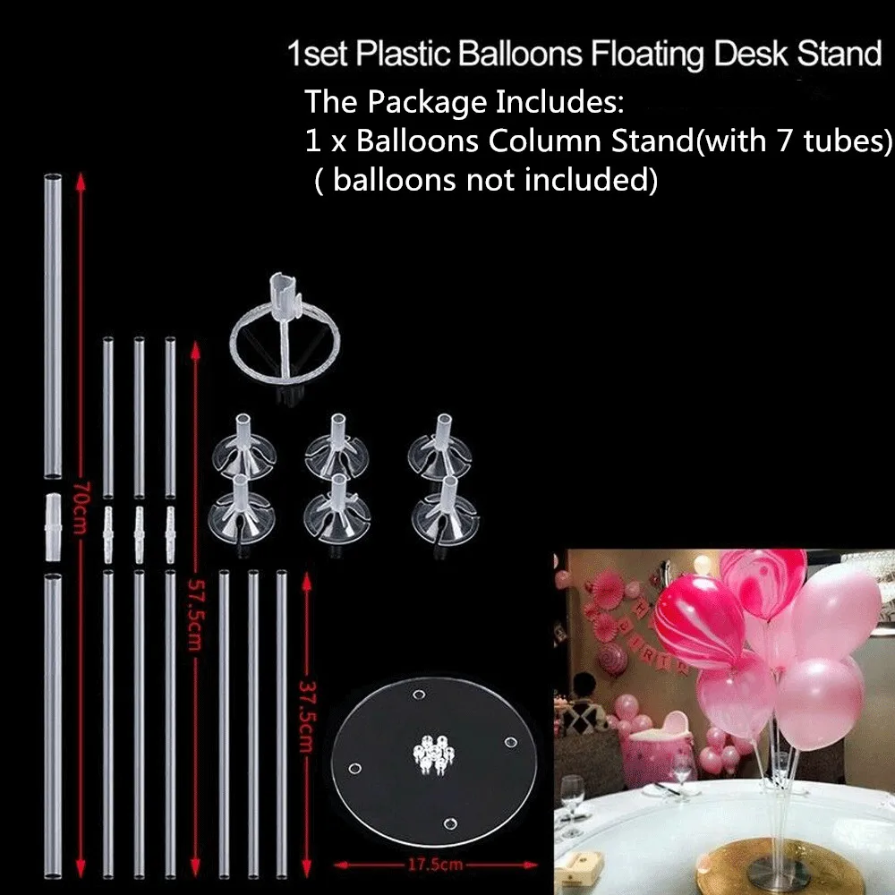 Balloon Stand 100 шт/партия, 100 макарон, яркие цветные вечерние воздушные шары, набор пастельных латексных шаров, вечерние свадебные аксессуары, 10 дюймов - Цвет: Balloon Stand