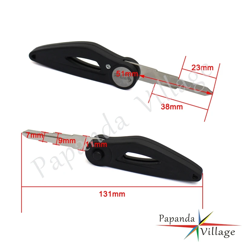 Складной ключ с правым и левым слотом Универсальный складной для мотоцикла