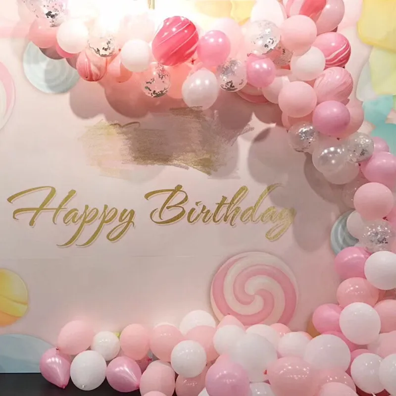 

100pcs 10inch Macaron Pastel Candy Air Helium Latex Balloons Wedding Birthday Party Decorations Kids Baby Shower Anniversary