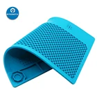 PHONEFIX термостойкий изоляционный коврик, силиконовый коврик, магнитный коврик с винтом для телефона, BGA паяльный коврик