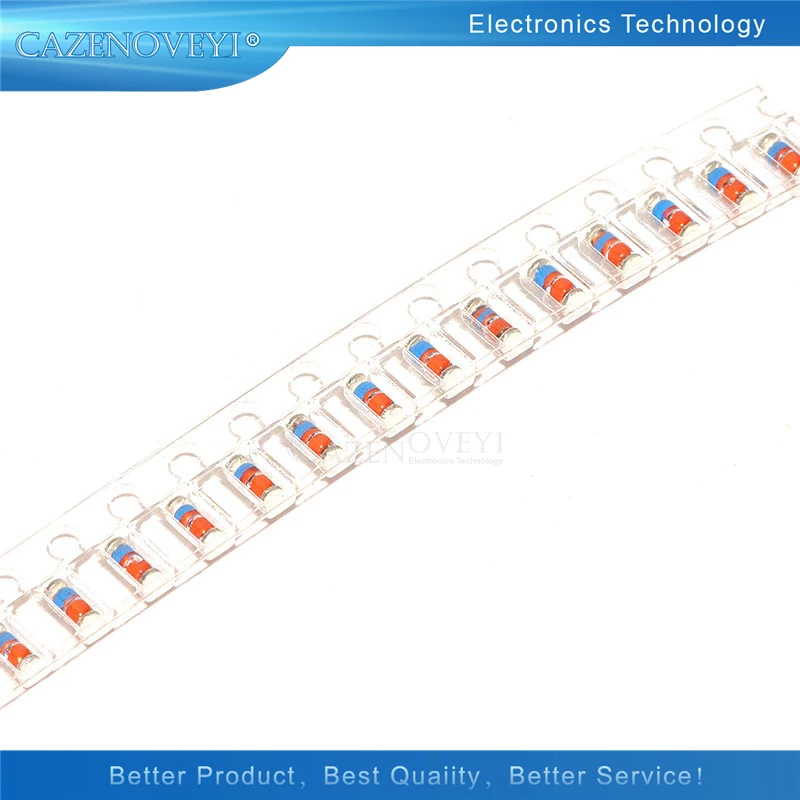 200 шт./лот ZMM 3V 3V3 3V9 4V7 5V1 7V5 8V2 10V 12V 15V 16V 18V 20V 24V LL34 SMD Диод Зенера пакет 1/2W 0 5 w чип