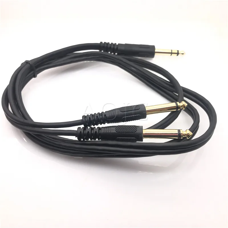 Разветвитель Y-образного кабеля 6 35 мм 1/4 дюйма для двух