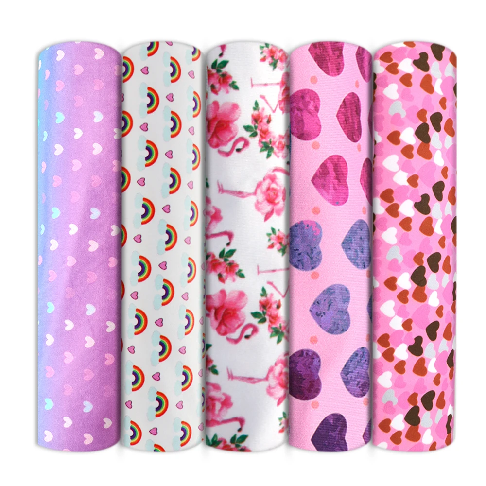 Стрейчевая трикотажная ткань в форме сердца на День святого Валентина 4 способа