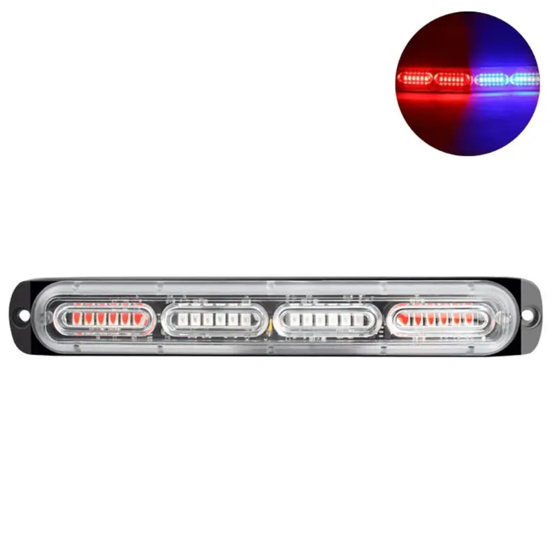 

24LED 72W Emergency Strobe Lights Bar Truck 12-24V Car Warning Flashing Lamp Bar
