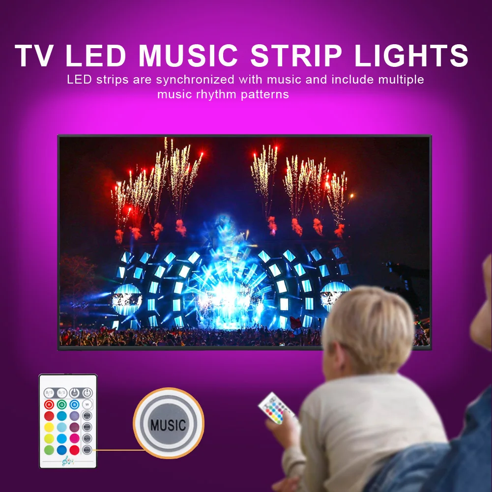 

LED Strip Light RGB 5050 SMD 2835 Flexible Ribbon fita led light strip RGB 5M 10M 15M Tape Diode DC 12V+ Remote Control +Adapter