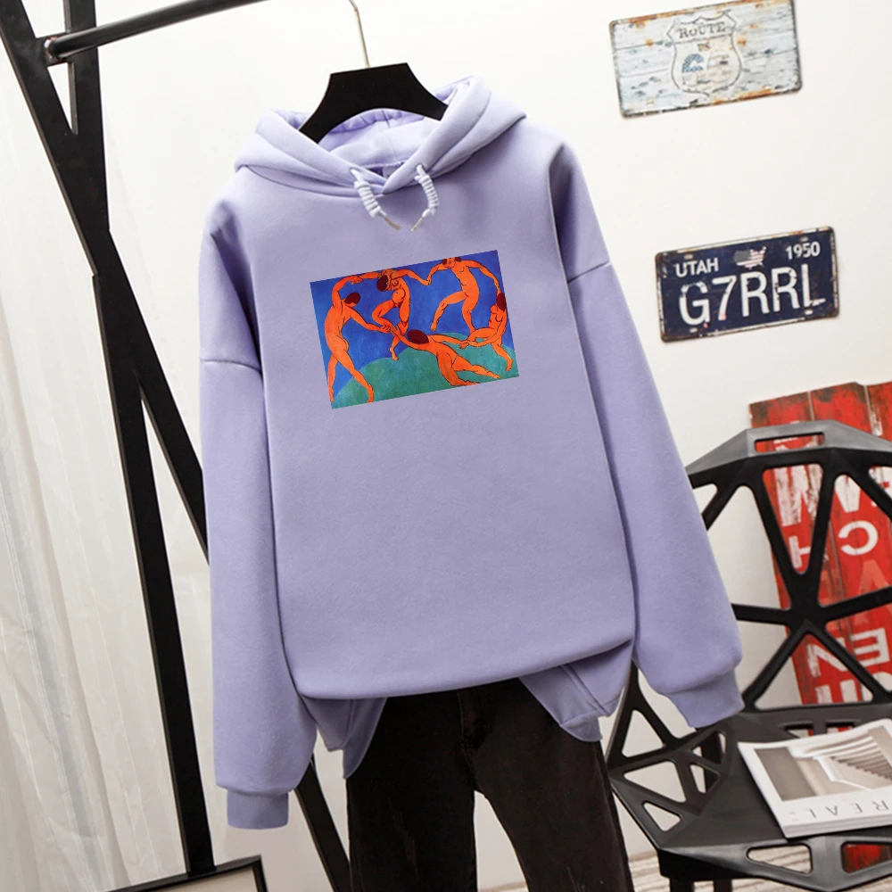 Длинный свитшот Matisse для танцев женский эластичный в стиле Харадзюку