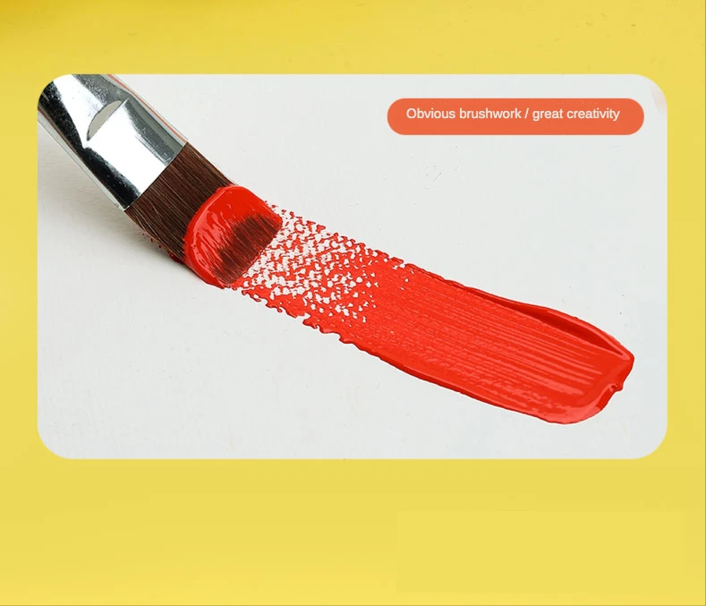 6 шт./компл. кисти для живописи маслом голова ласка волос кисть рисования акрилом