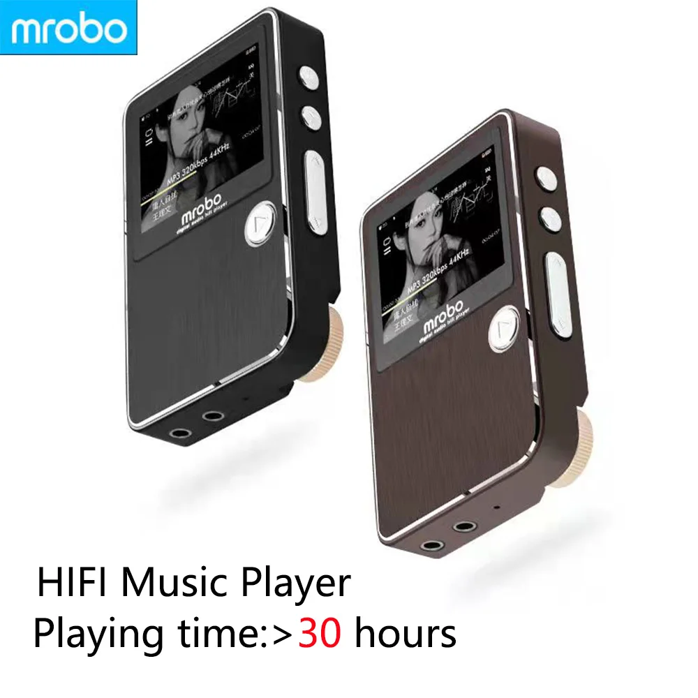Mrobo HIFI Music Player MP3 Player DSD64 Car Card Lossless Music High Quality Hard Decoding Walkman Listening Learning MP3 enlarge