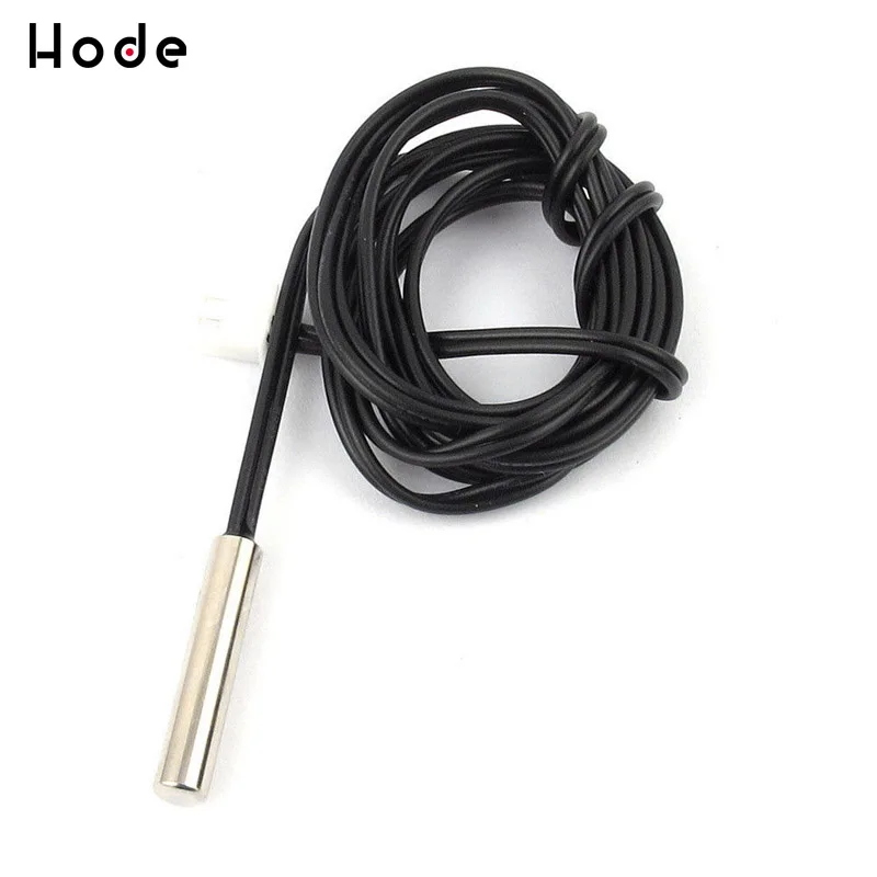 Водонепроницаемый цифровой датчик температуры зонд 1 м NTC термистор с тепловым