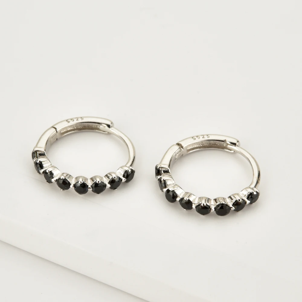 Женские серьги из серебра 100% пробы с фианитом | Украшения и аксессуары