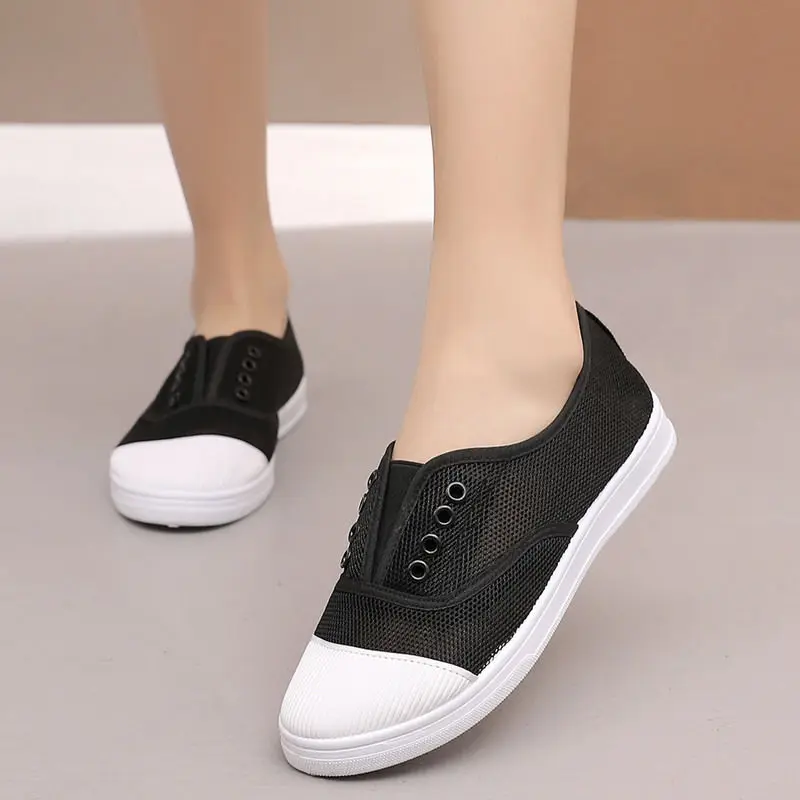 Cheap 2021 Women Tennis Shoes Ultra-light Outdoor Fitness Sports White Female Jogging Sneakers Comfort Trainers Soft Tenis Mujer | Спорт и