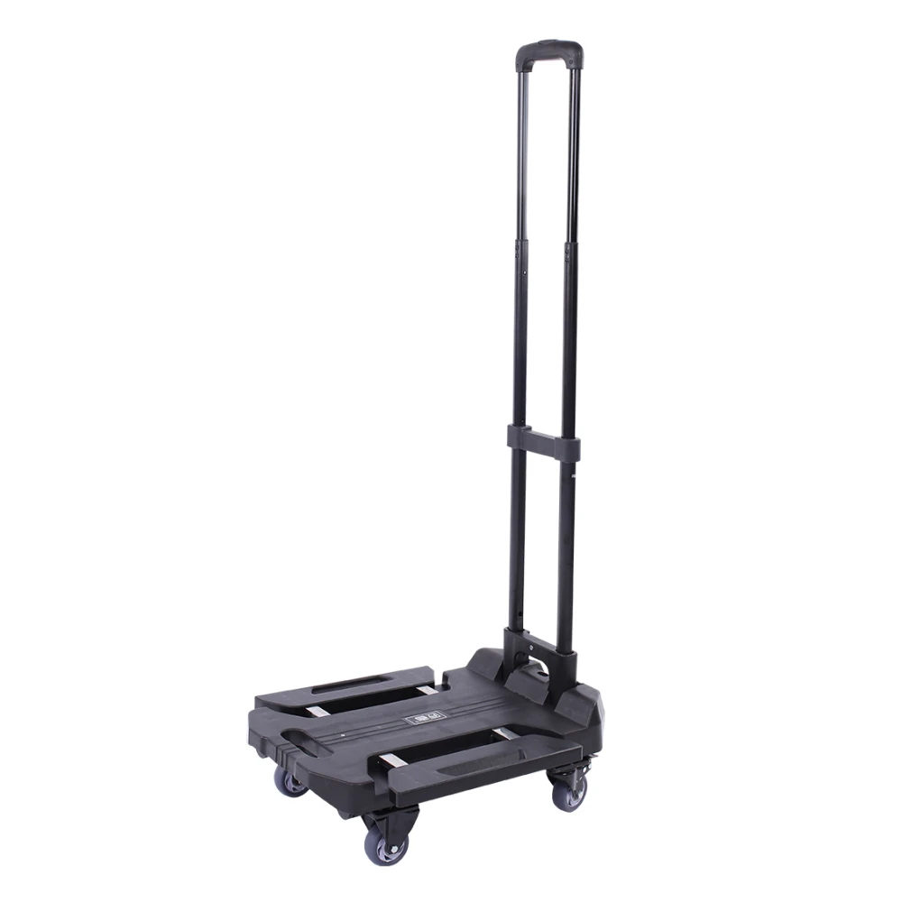 Тележка для ручной клади с выдвижной платформой Складная ручная тележка