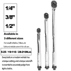 Динамометрический ключ Onnfang для велосипеда, 14, 38, 12, с трещоткой, 5-Н  м