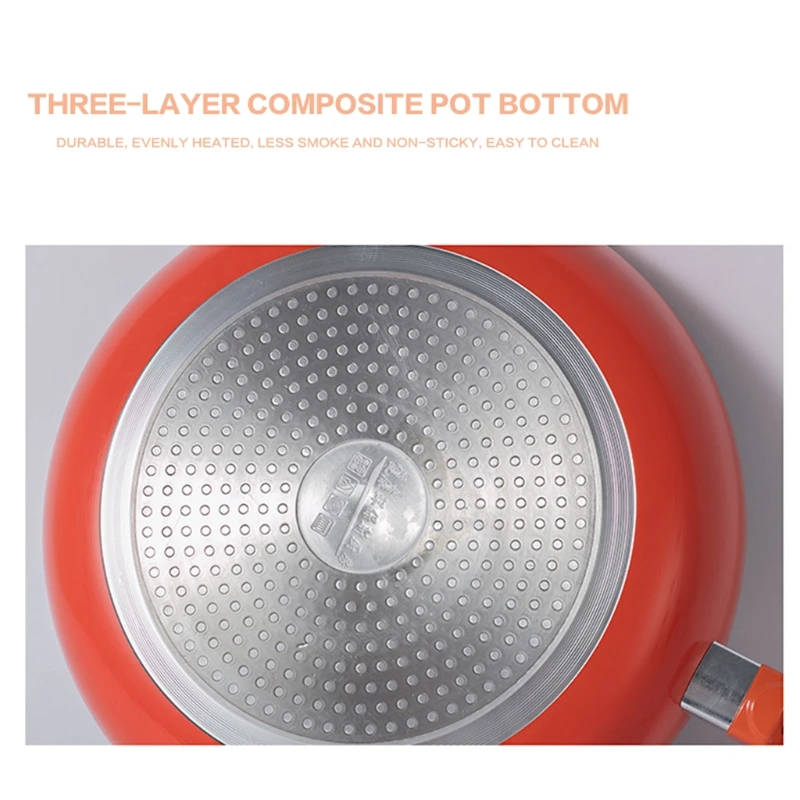 

Multifunctional Cast Iron Pot Household Breakfast Frying Pan D0AB