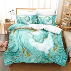 Постельное белье с абстрактным рисунком, комплект с пододеяльником, постельное белье с цифровым принтом, 240  220, одеяло, Комплект постельного белья большого размера, без постельного белья