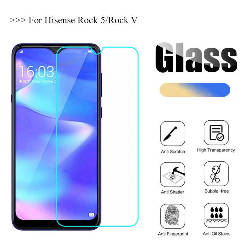Защитное стекло 9H для Hisense Rock V Rock5 закаленное защитная пленка экрана 5 Pelicula De