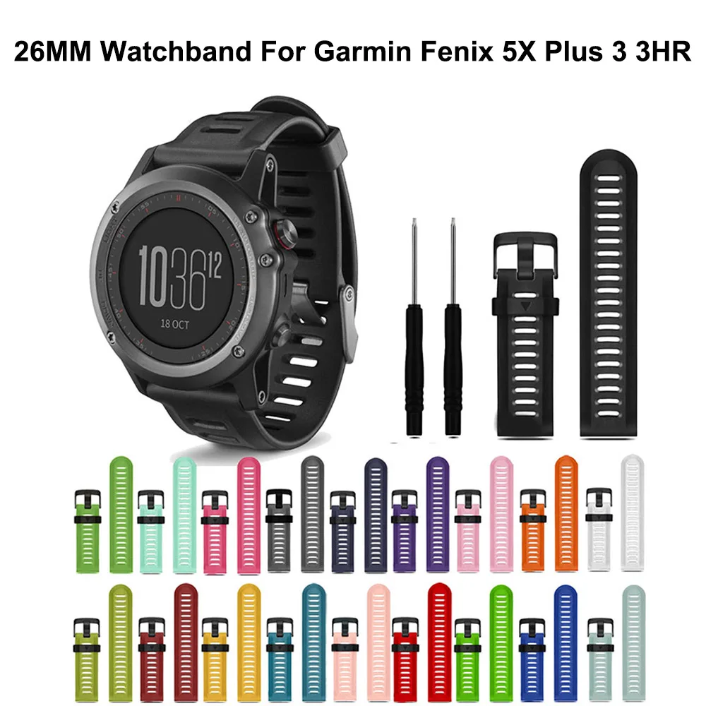 Сменный ремешок для часов Garmin Fenix 5X Plus металлический 3 часа|Смарт-аксессуары| |
