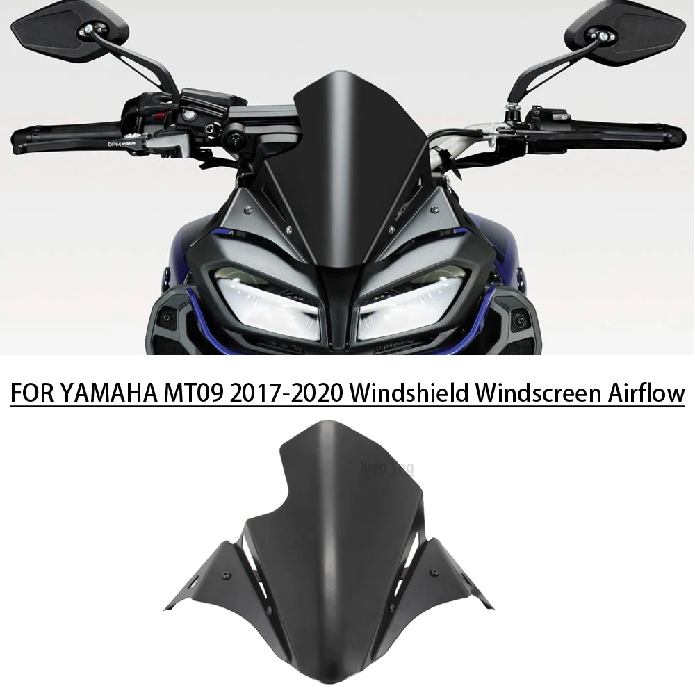 

FOR YAMAHA MT-09 MT09 Motorcycle Accessories Front windshield Windscreen airflow windshield Wind Deflector 2017-2020