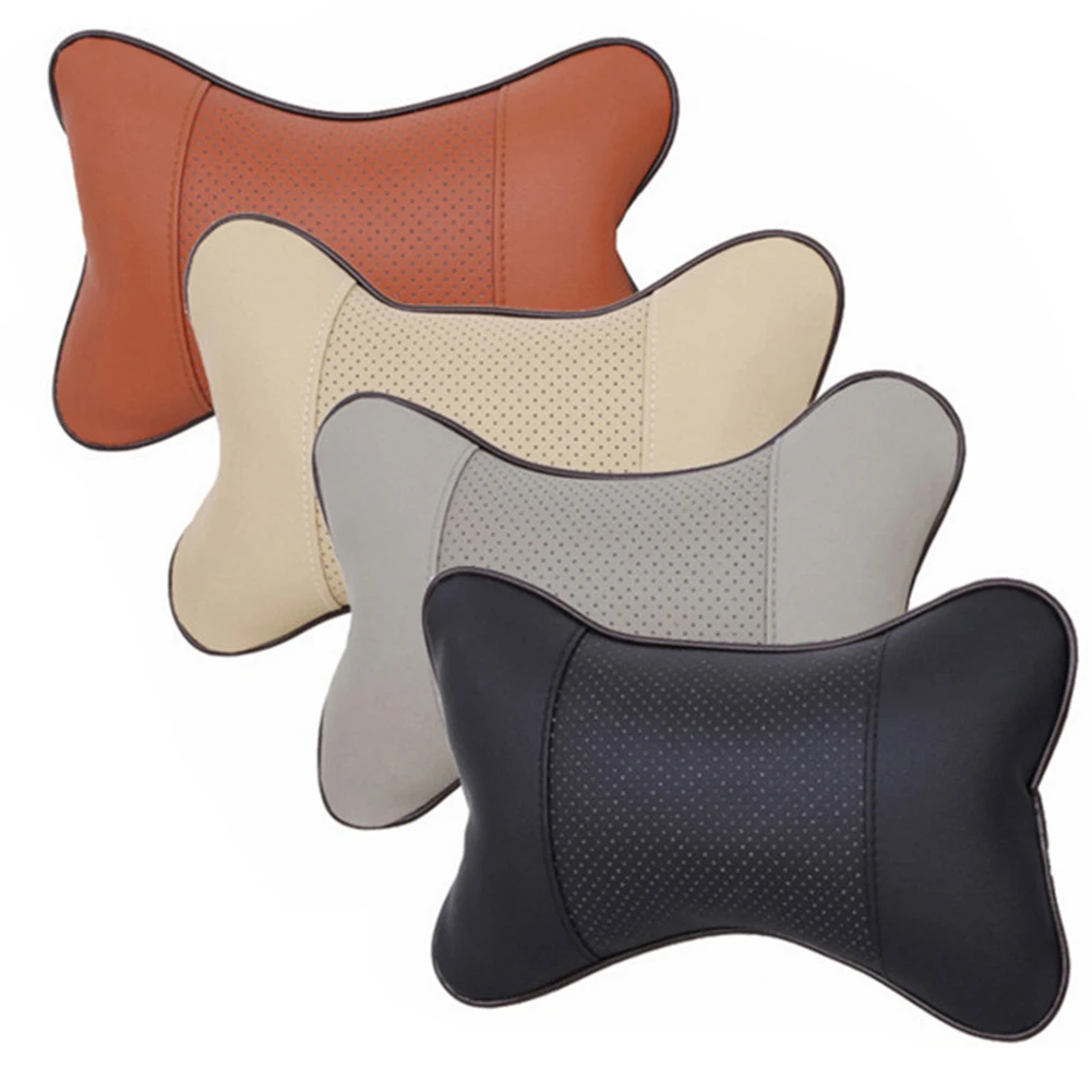 

Из искусственной кожи Автомобильная подушка для шеи Всесезонная Автомобильная подушка для поддержки шеи комплект из 2 подушек для подголов...
