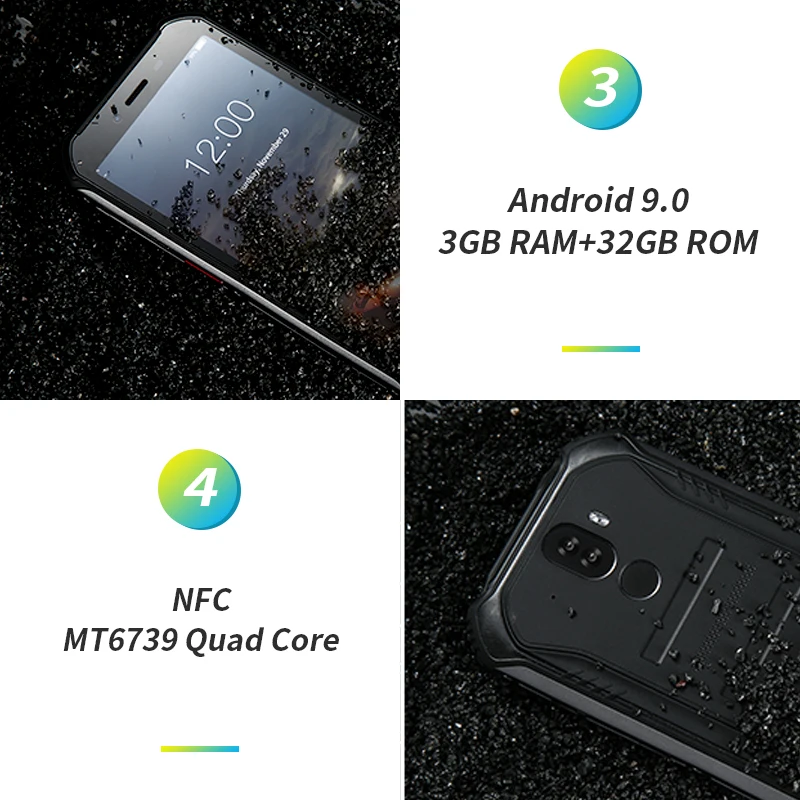 Doogee S40 5 &quotЭкран Водонепроницаемый 2 Гб Оперативная память 16 Встроенная смартфон
