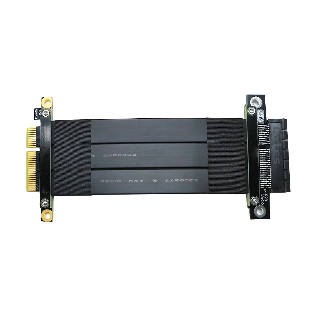 Удлинительный кабель PCIe 3 0x4 Male to Female PCI Express Gen3 32G/bps материнская плата графическая