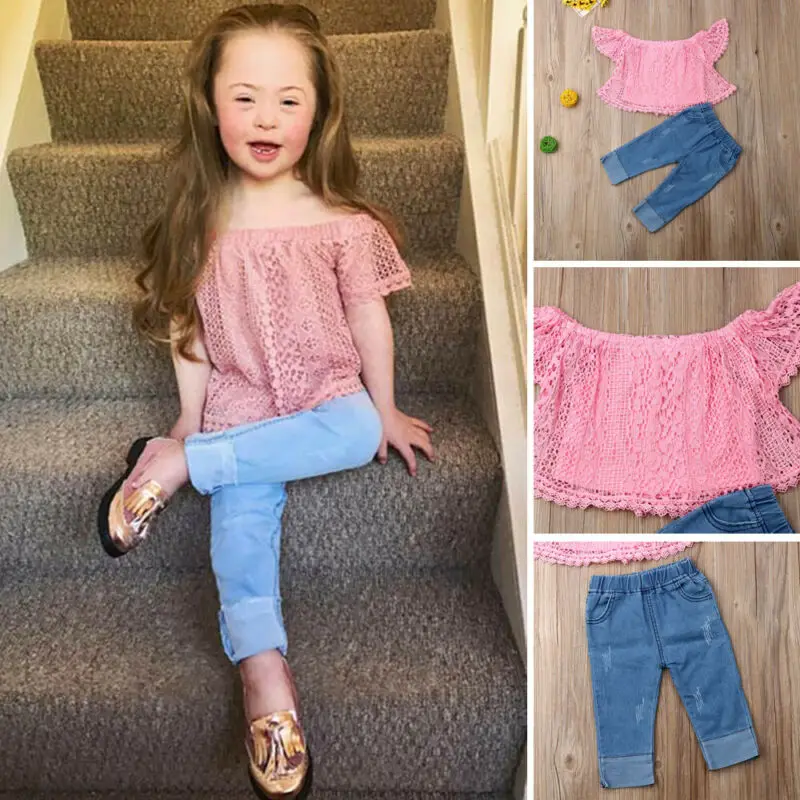 Модная розовая Однотонная футболка для новорожденных комплект маленьких