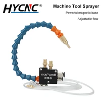 spray cooling lubrication spray system cnc lathe engraving metal cutting flexible water and oil cooling pipe for 8mm pipe