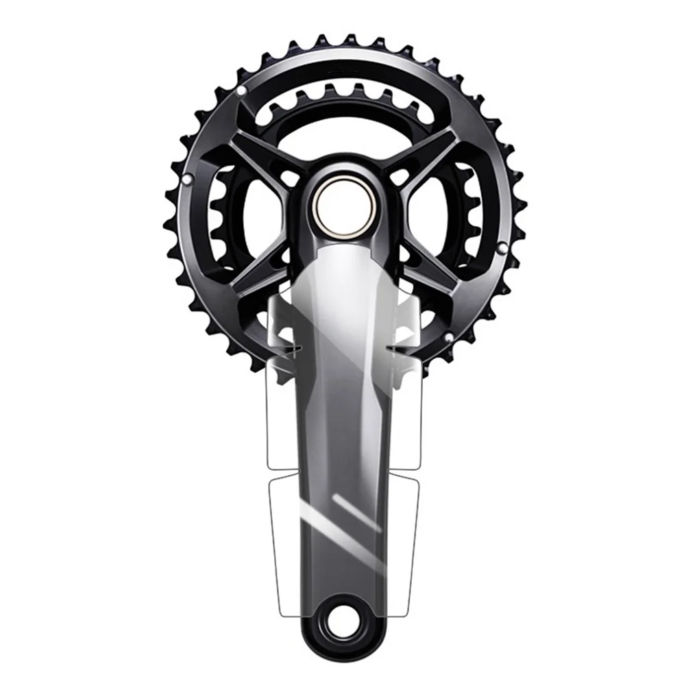 

Bike Crank Guard Crank Arm Protective Sticker(Pack Of 3) Against Scratch Rubbing For Mountain And Road Bikes