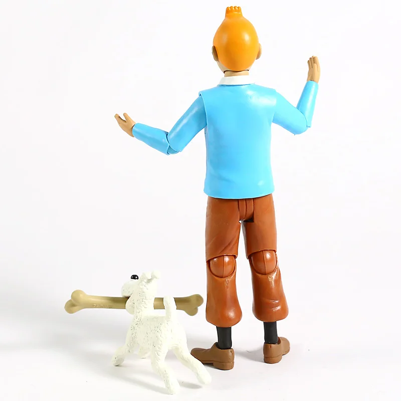 «Приключения Тинтина» Tintin и Milou ПВХ фигурка Коллекционная модель игрушки