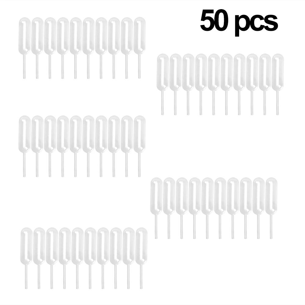 

HILIFE Cake Ice Cream Injection Pipette Dropper Baking Tool 50Pcs/ pack 4ML Transfer Pipettes Disposable Kitchen accessories