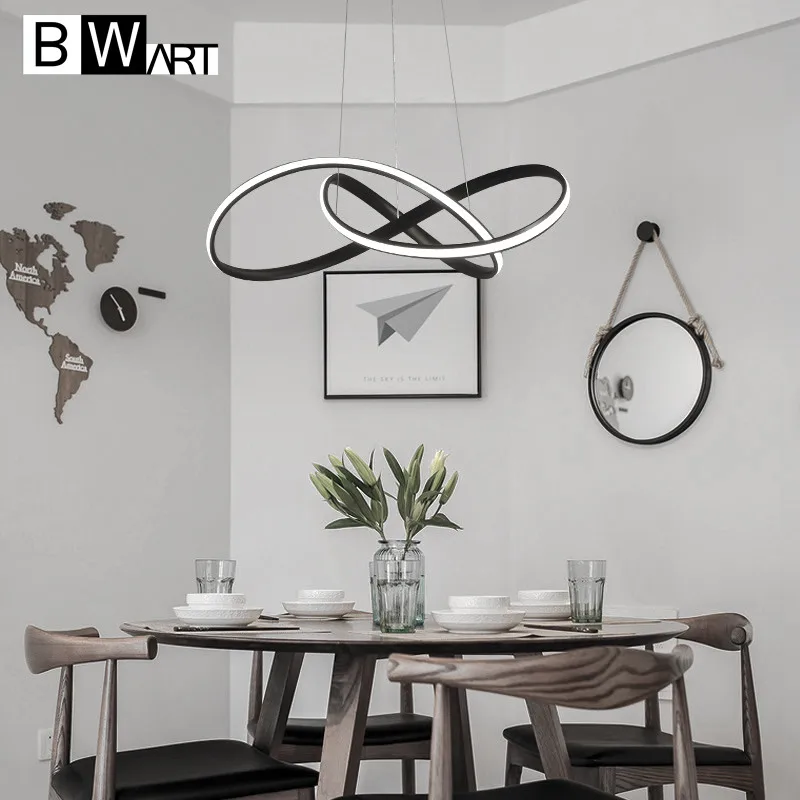 BWART творческий современный светодиодный Современные Люстры для Гостиная Спальня