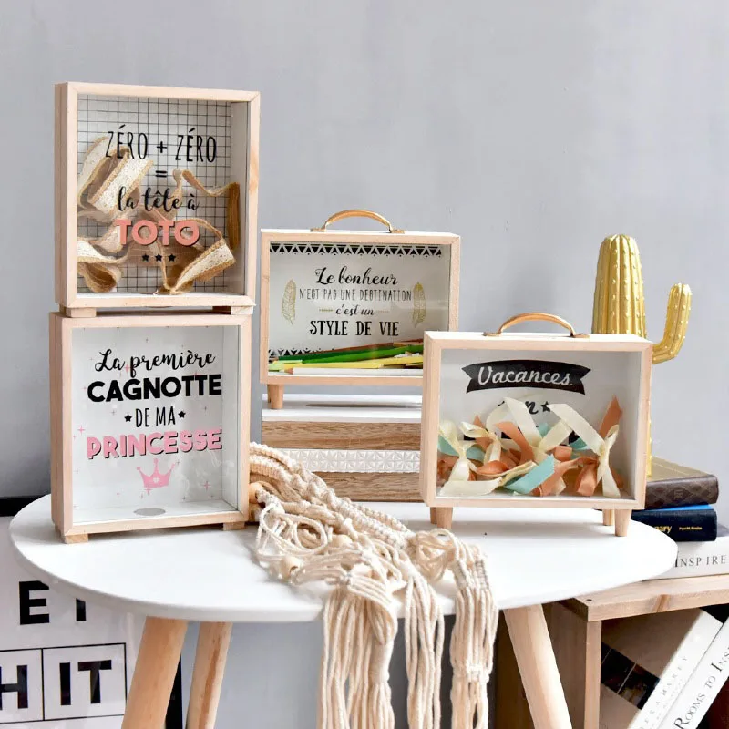 Креативная большая копилка для взрослых и детей ударопрочный бумажная