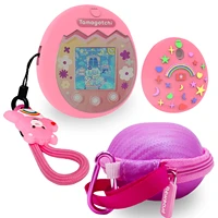 protective silicone cover and carrying case for tamagotchi pix with lanyard birthday gifts for kids%ef%bc%88only case cover%ef%bc%89