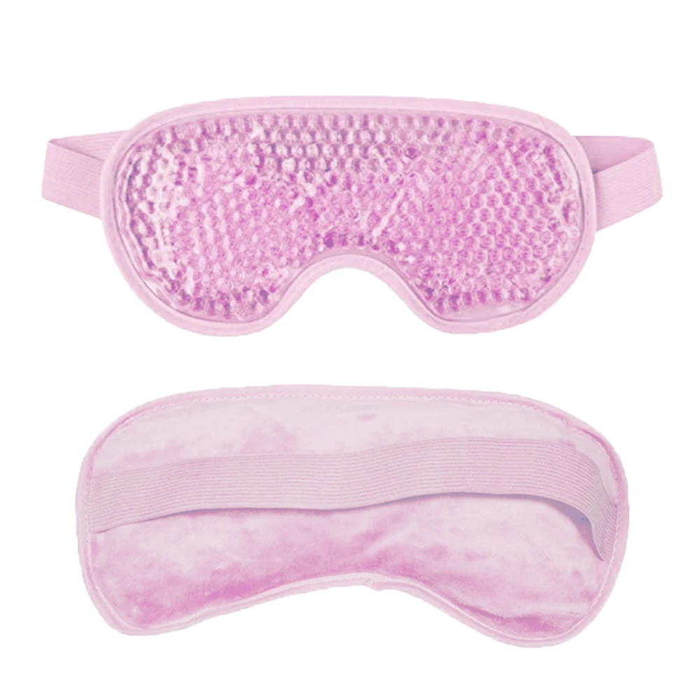 

Gel Eye Mask Reusable Beads Beauty Face Eye Hot Cold Pack Mask Head Pain Compressed Soothing Sleeping Ice Goggles Sleeping Mask