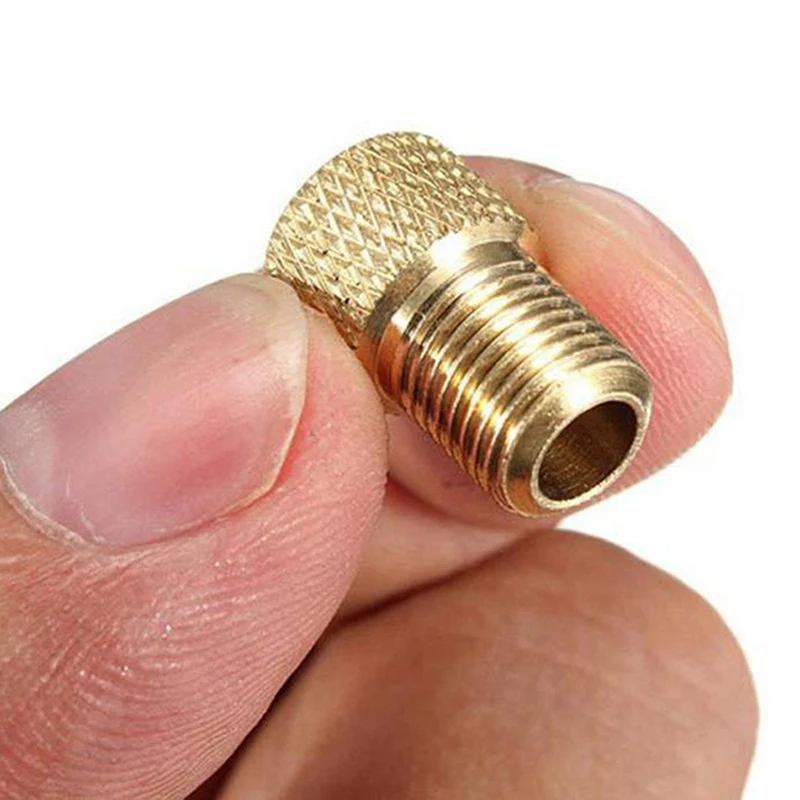 

10Pcs Wheel Tire Transfer Adapter Presta To Schrader Bicycle Cycle Road Tube Pump Converter Bike O1G3